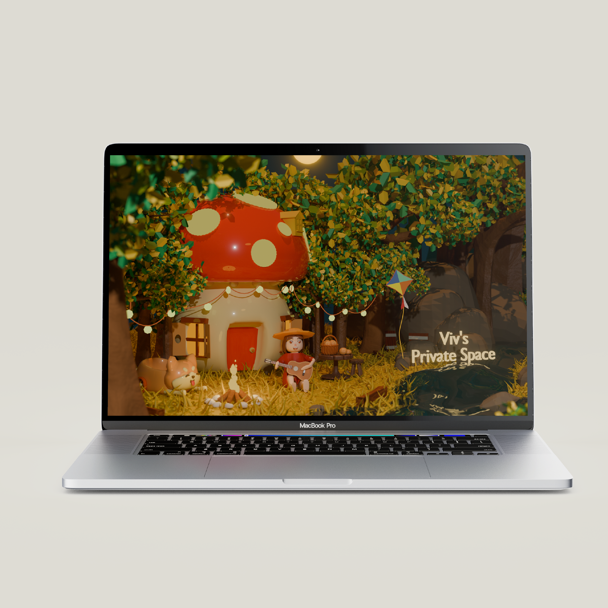 Viv's Private Space 3D Artwork